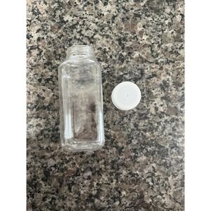 40 Pack - Empty Plastic Juice Bottles with Tamper Evident Caps 8 Oz.